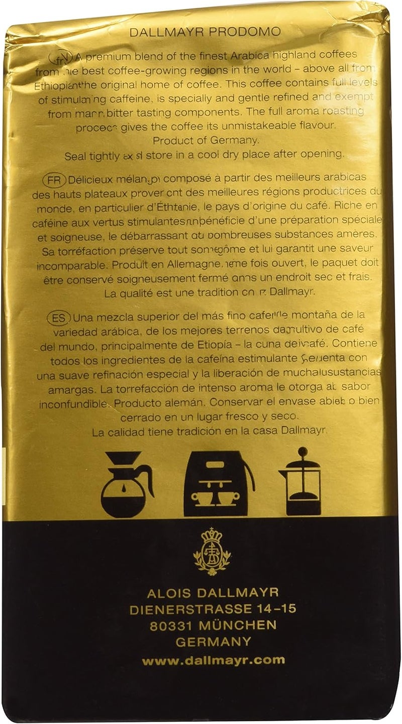 Dallmayr Prodomo Ground Coffee - 250g - Image 3